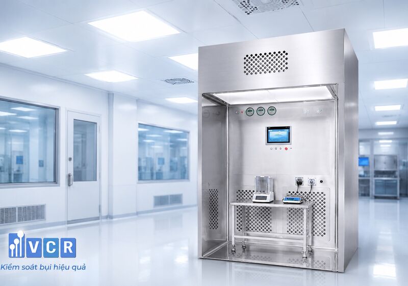 Khi nào Dispensing Booth cần bổ sung vách chắn containment?